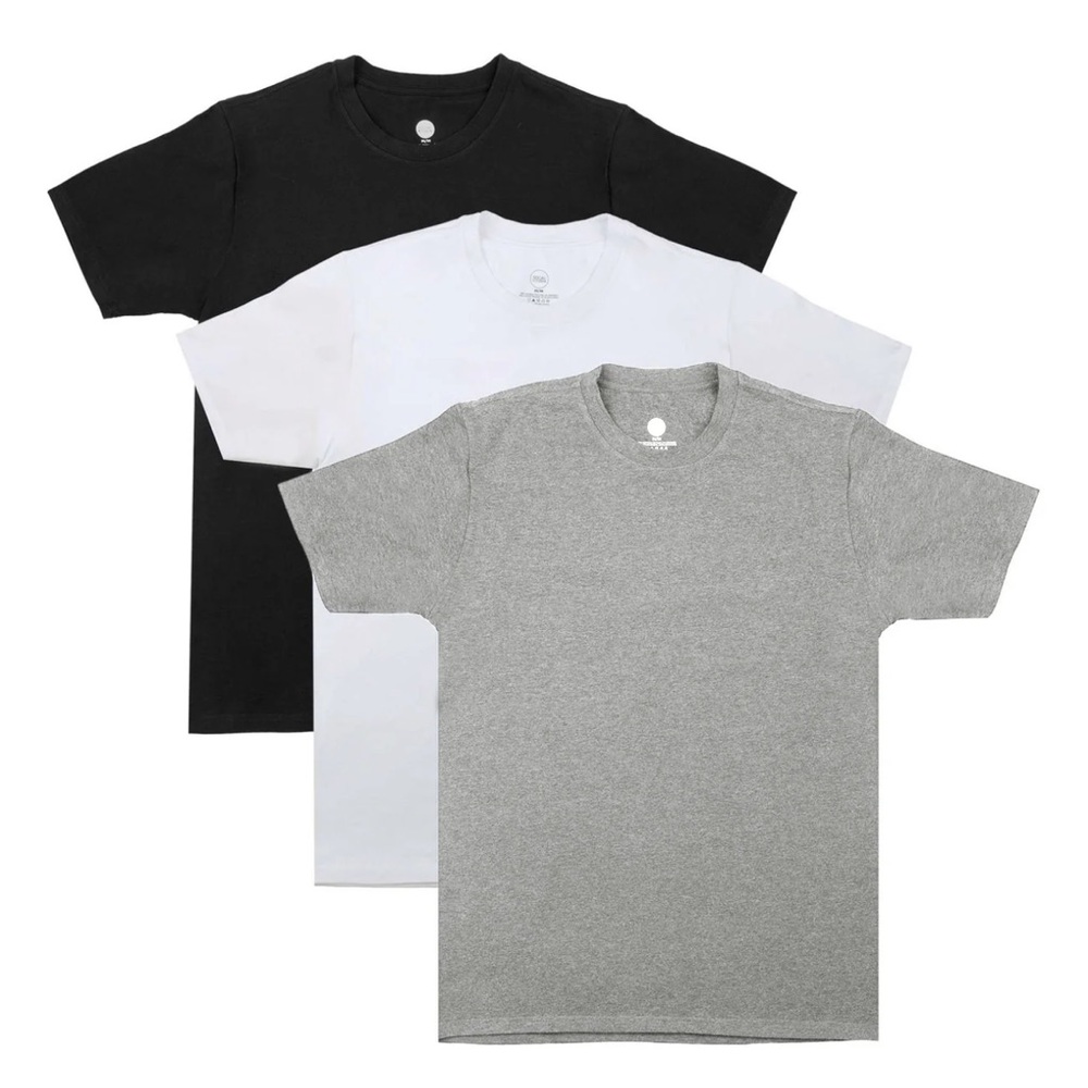 Social Citizen Sweat Proof Crewneck T-Shirt (3-Pack)